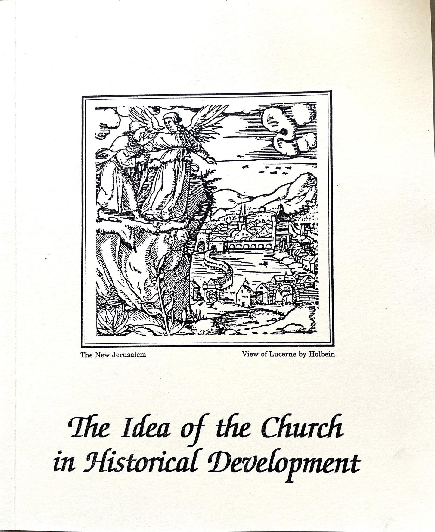 ATC 1995 The Idea of the Church in Historical Development