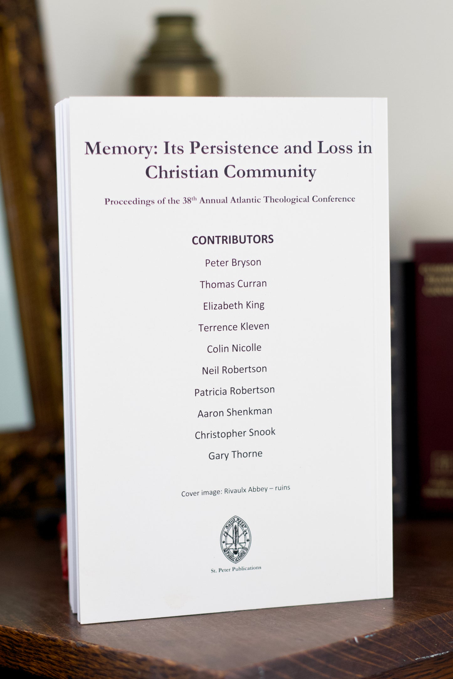 ATC 2018 Memory: Its Persistence and Loss in Christian Community