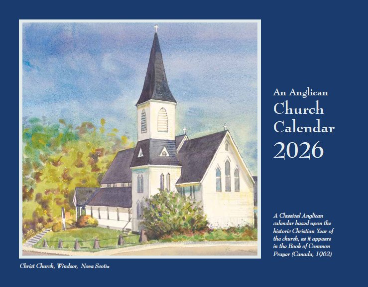 An Anglican Church Calendar 2026