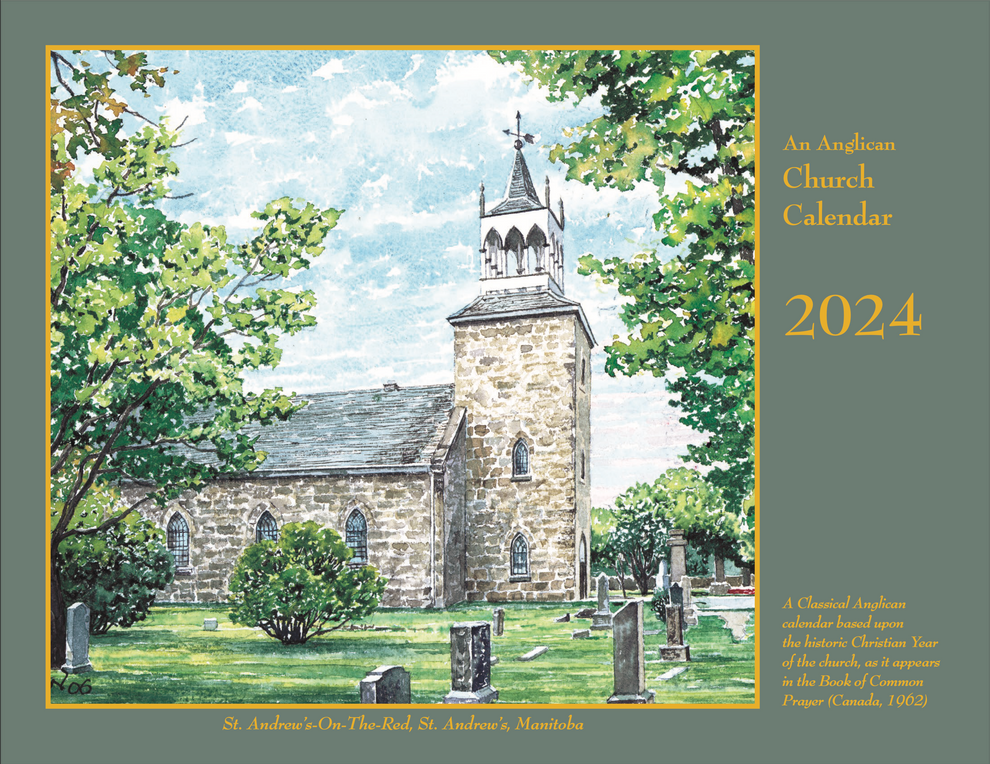 An Anglican Church Calendar 2025 St. Peter Publications