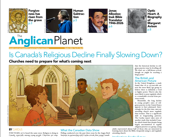 One year (six issues) SUBSCRIPTION RENEWAL for The Anglican Planet