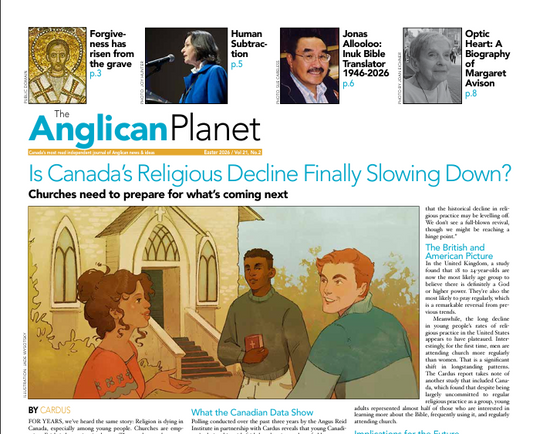 One year (six issues) SUBSCRIPTION RENEWAL for The Anglican Planet